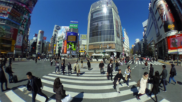 Shibuya Crossing : 360 degrees - TokyoStreetView